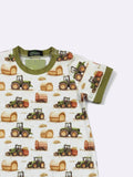 Hay Bale Boy Romper