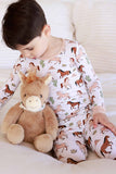 Two Piece Pajama Set | Pony Club Neutral