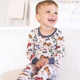Pit Crew Two Piece Pajama Set
