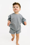 Slate Blue Slouchy Set