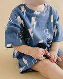 Shorts Set | Blue Bolts
