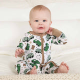 Clean Up Crew Convertible Zip Romper
