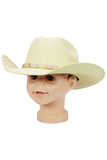 Kids Closed Cutter Crown Elite Painted Cowboy Hat