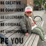 Kid/Baby 2-Tone Cap: Born Free But Now Im Expensive