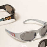 Kids Trendy Flame Pattern Sunglasses
