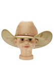 Kids Faux Suede Cutter Crown Cowboy Hat
