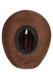 Kids Faux Suede Cutter Crown Cowboy Hat