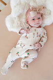 Bamboo Zipper Footie | Little Mallard