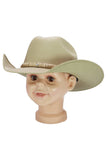 Kids Closed Cutter Crown Elite Painted Cowboy Hat