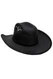 Kids Rodeo Horseshoe Faux Suede Trim Cowboy Hat