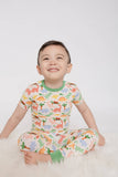 Dino Two-Piece Bamboo Pajamas