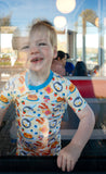 Breakfast Buddies Two-Piece Bamboo Pajamas