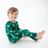 For Bucks Sake Holiday Baby Bamboo Convertible Footie