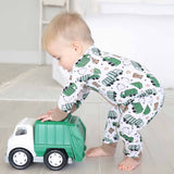 Clean Up Crew Convertible Zip Romper