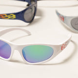 Kids Trendy Flame Pattern Sunglasses