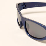 Kids Trendy Flame Pattern Sunglasses