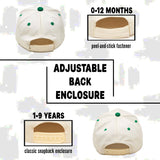 Kid/Baby 2-Tone Cap: Here For A Good Time Not A Long Time