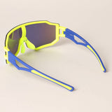 Bright Color Frame Tinted Lenses Sport Sunglasses
