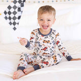 Pit Crew Two Piece Pajama Set