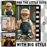 Kid/Baby 2-Tone Cap: Loverboy (Red/Beige)