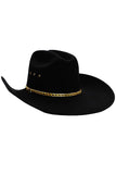 Youth  Quarterhorse George Night Rider Faux Suede Cowboy Hat