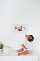 Baby Handprint Footprint Photo Frame