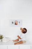 Baby Handprint Footprint Photo Frame