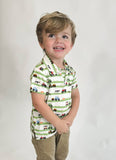 Farm Stripes SS Polo Shirt