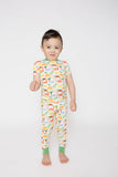 Dino Two-Piece Bamboo Pajamas