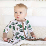 Clean Up Crew Convertible Zip Romper