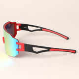 Bright Color Frame Tinted Lenses Sport Sunglasses