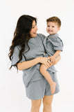 Slate Blue Slouchy Set
