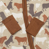NEW Cow Camo™ Baby Bamboo Zippy