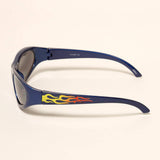 Kids Trendy Flame Pattern Sunglasses