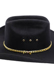 Youth  Quarterhorse George Night Rider Faux Suede Cowboy Hat