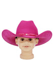 Kids Faux Suede Cutter Crown Cowboy Hat