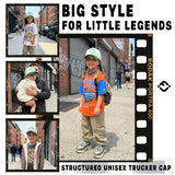 Kid/Baby 2-Tone Cap: Here For A Good Time Not A Long Time