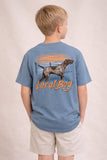 Slate Blue Dog Tee