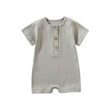 Grey Short Romper