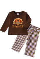 Thankful Turkey set applique