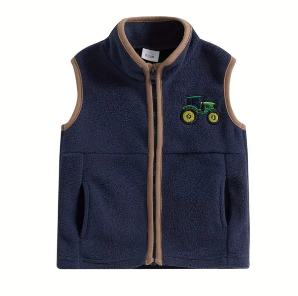 Green Tractor vest