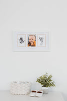 Baby Handprint Footprint Photo Frame