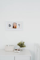 Baby Handprint Footprint Photo Frame