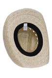 Kids Cattleman Crown Palm Leaf Straw Cowboy Hat