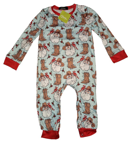 Cowboy Santa Romper