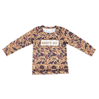 Daddy's Boy Camo Top