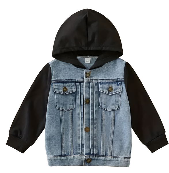 Hooded Jean Jacket