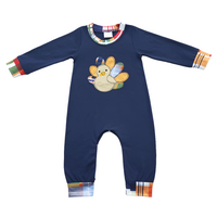 Turkey applique Romper