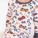 Pit Crew Two Piece Pajama Set