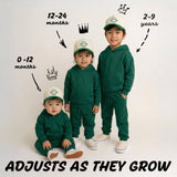 Kid/Baby 2-Tone Cap: Here For A Good Time Not A Long Time